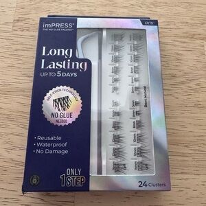 imPRESS No Glue Needed Lashes - Black